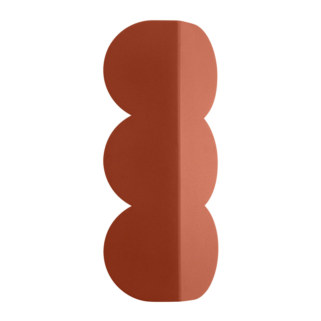 BISCUIT wall light, ochre red