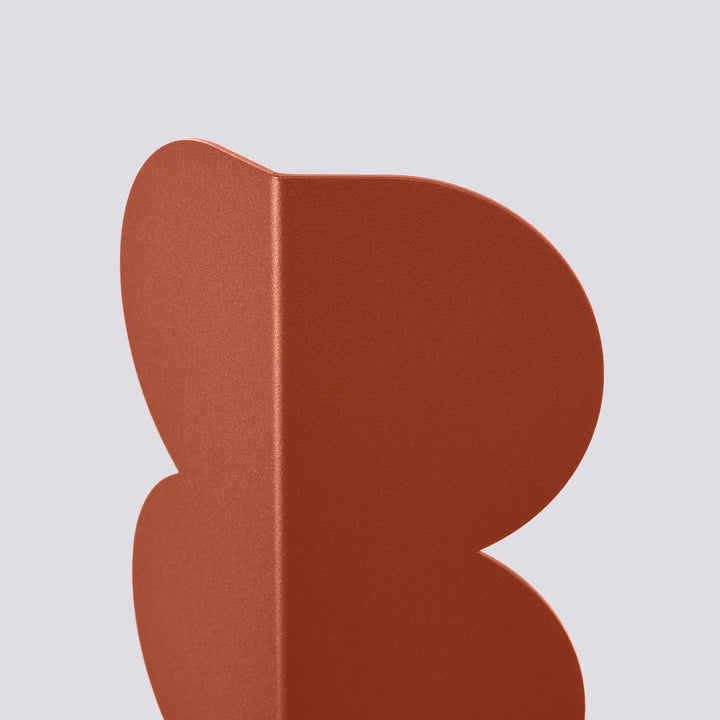 BISCUIT wall light, ochre red