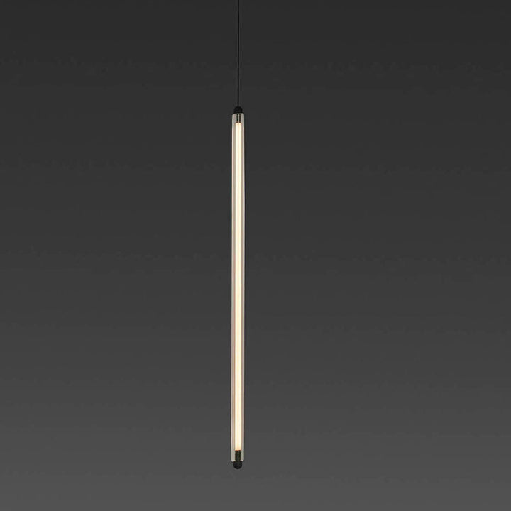 Suspension LED Lumina 900 noire de Faro Barcelona, vertical