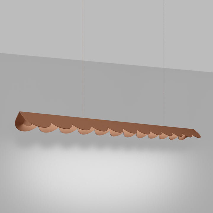 Suspension BISCUIT moka allumée, suspendue