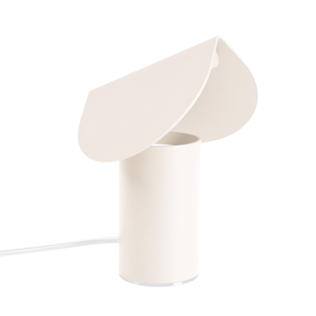 Lampe à poser BISCUIT beige vue d'ensemble