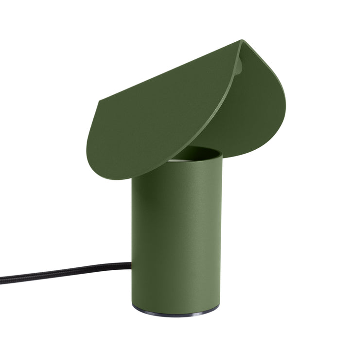 Lampe à poser BISCUIT vert olive vue d'ensemble