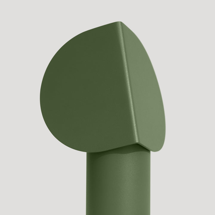 Lampe à poser BISCUIT vert olive vue de face