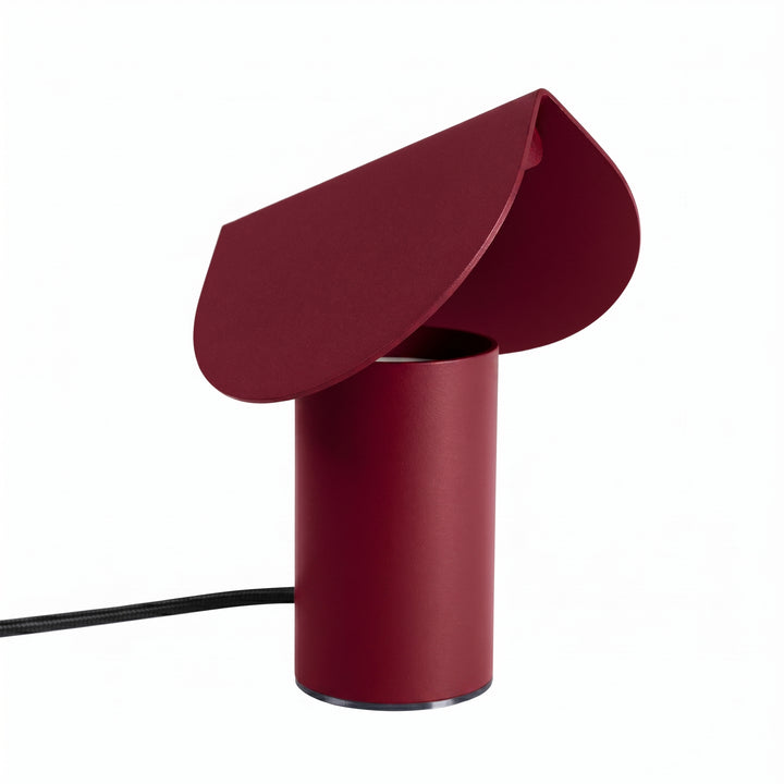 Lampe à poser BISCUIT bordeaux vue d'ensemble
