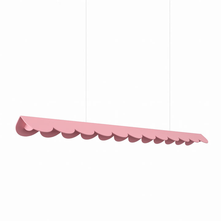 Suspension BISCUIT rose vue d'ensemble