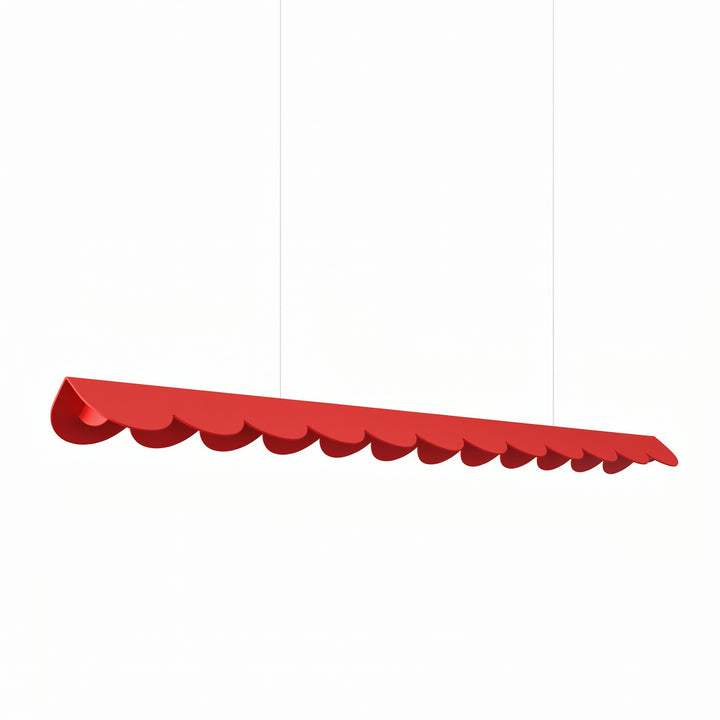 Suspension BISCUIT rouge vue d'ensemble