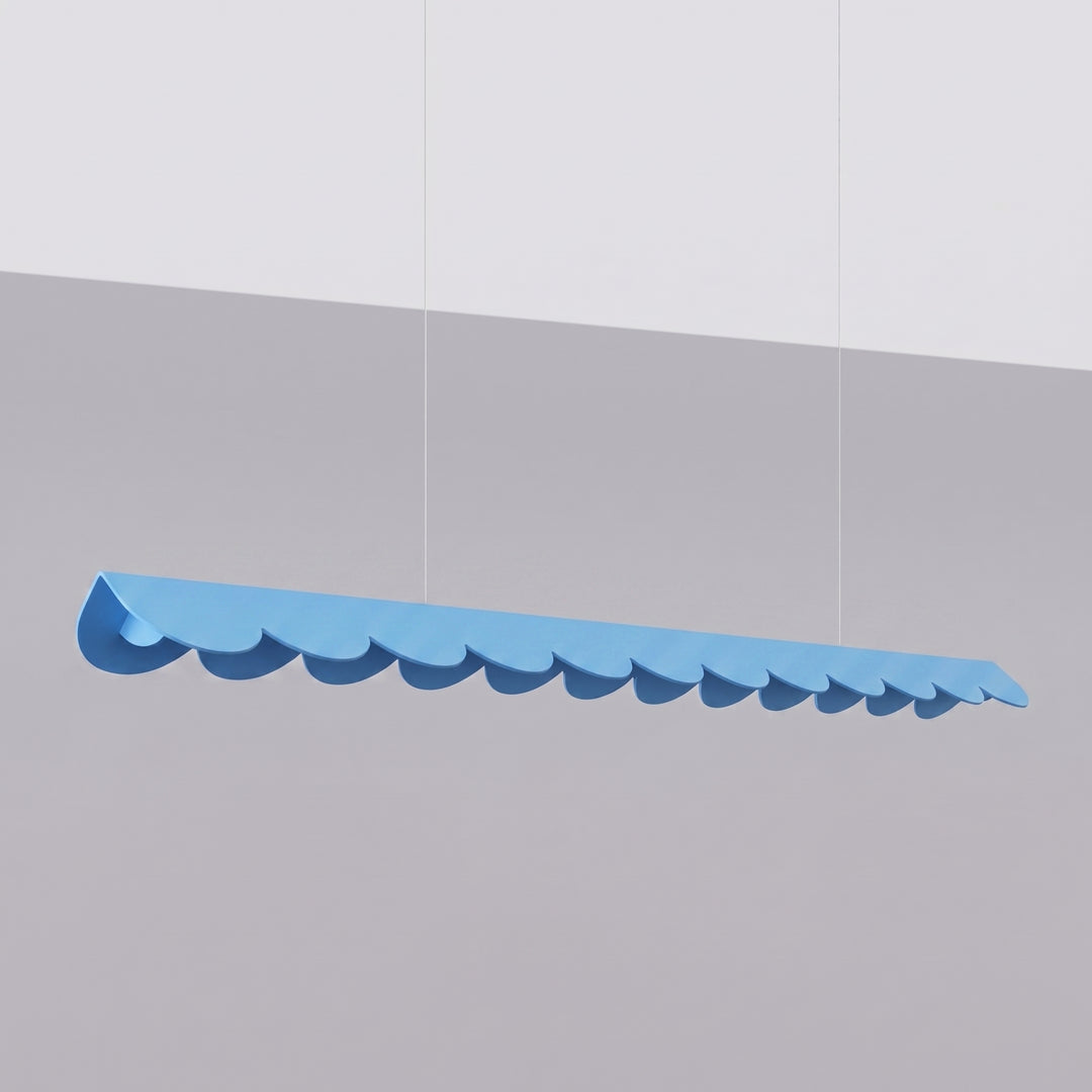 Suspension BISCUIT bleu clair éteinte, suspendue