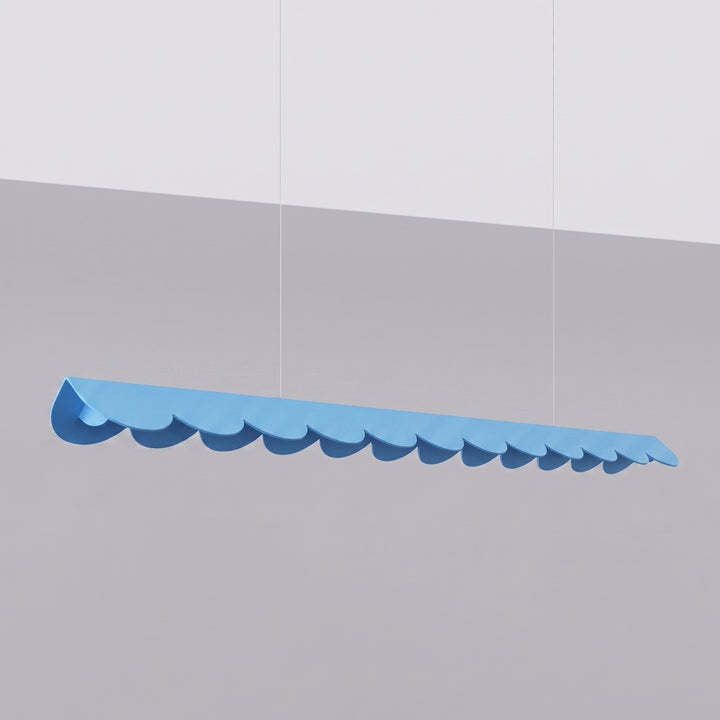 Suspension BISCUIT bleu clair éteinte, suspendue