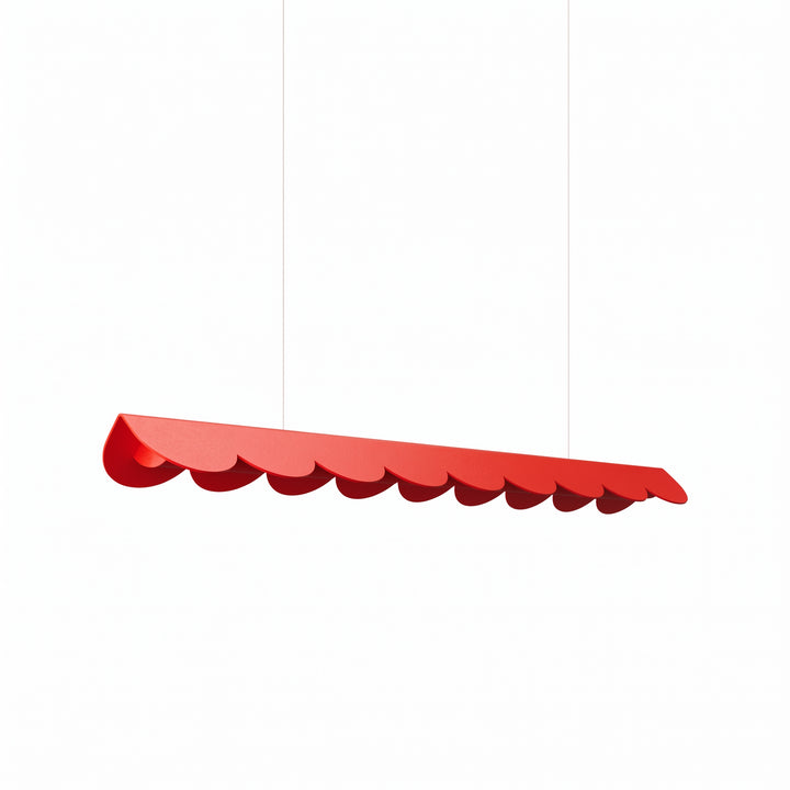Suspension BISCUIT rouge vue d'ensemble