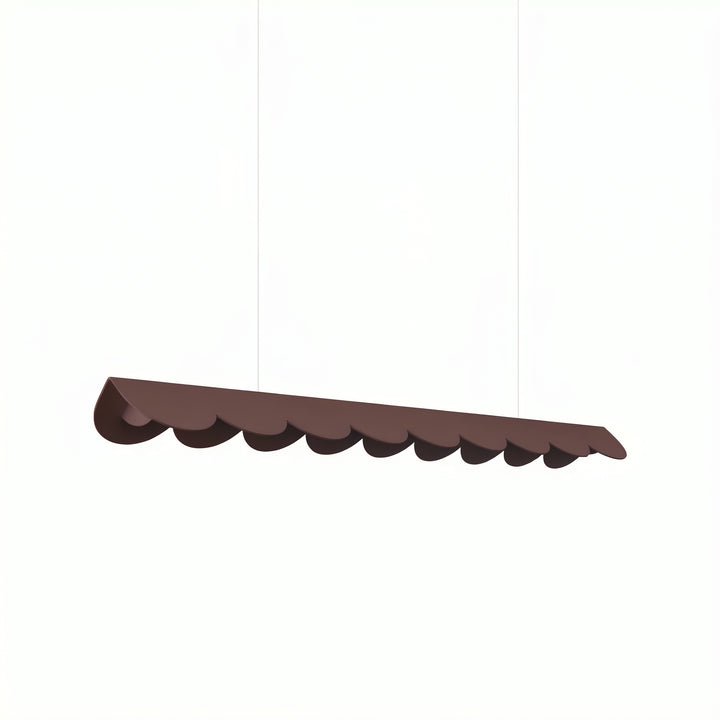 Suspension BISCUIT marron vue d'ensemble