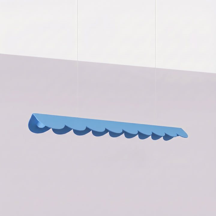 Suspension BISCUIT bleu clair éteinte, suspendue