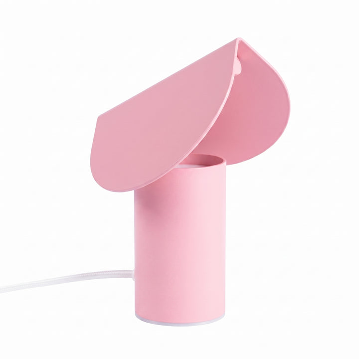 Lampe à poser BISCUIT rose vue d'ensemble