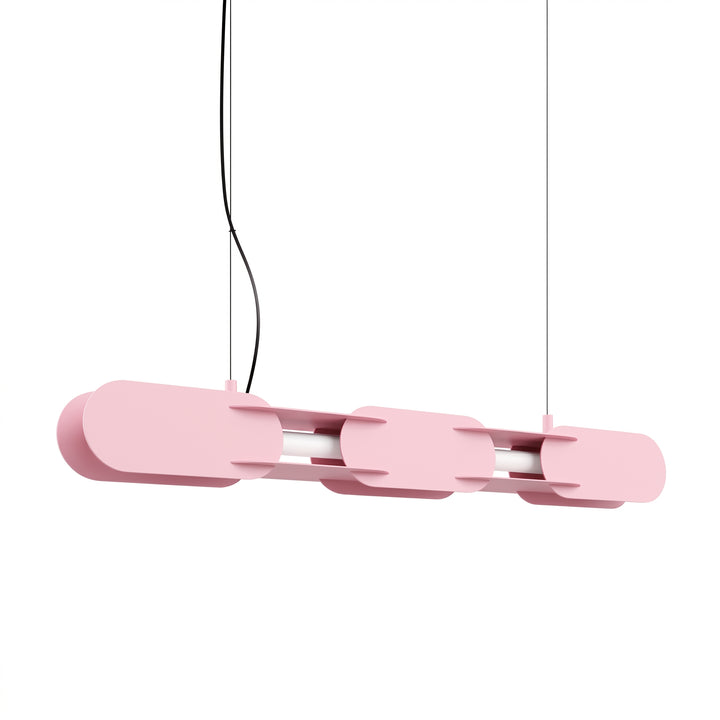 Suspension CHAIN rose vue d'ensemble
