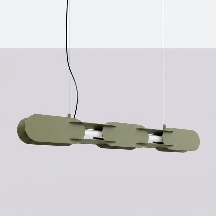Suspension CHAIN vert olive éteinte, suspendue