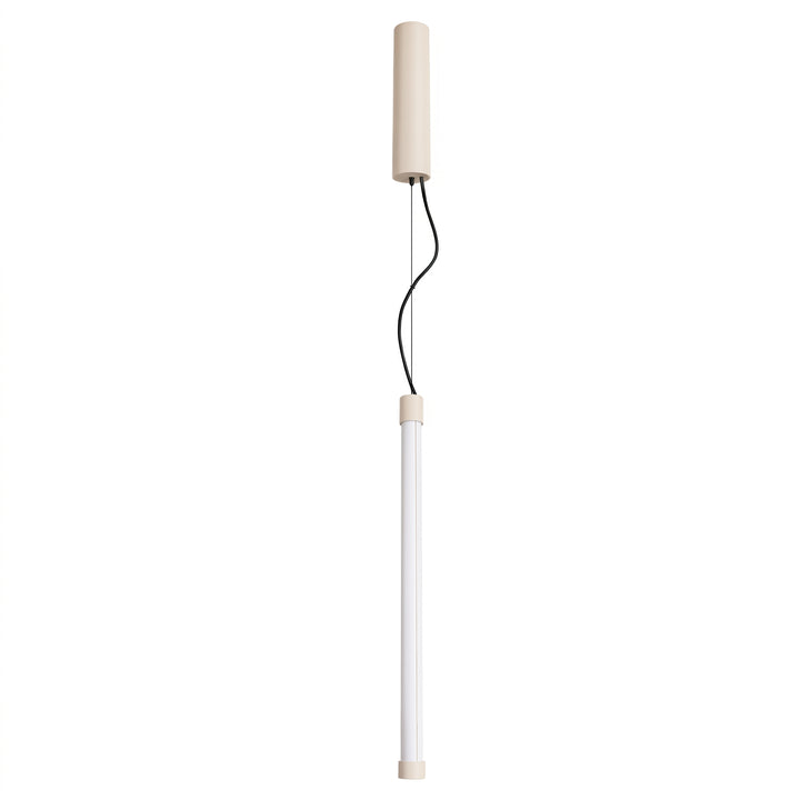 Suspension tube TRANG beige vue d'ensemble