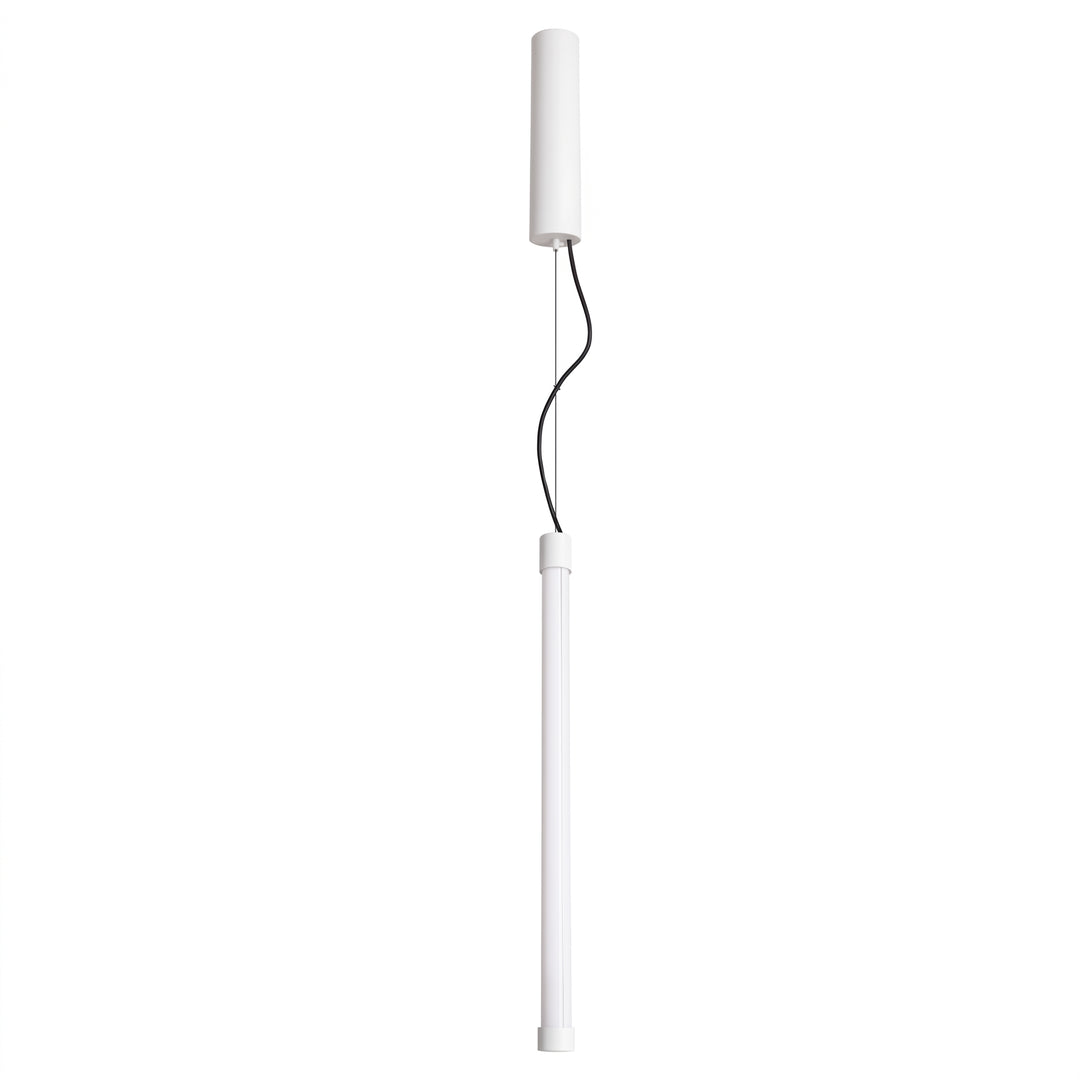 Suspension tube TRANG blanc vue d'ensemble