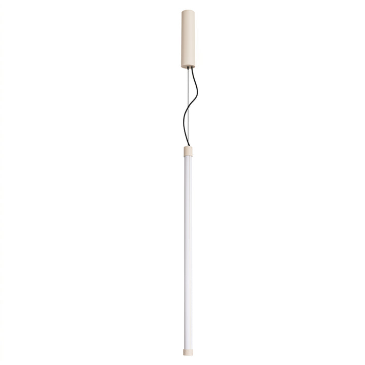 Suspension tube TRANG beige vue d'ensemble
