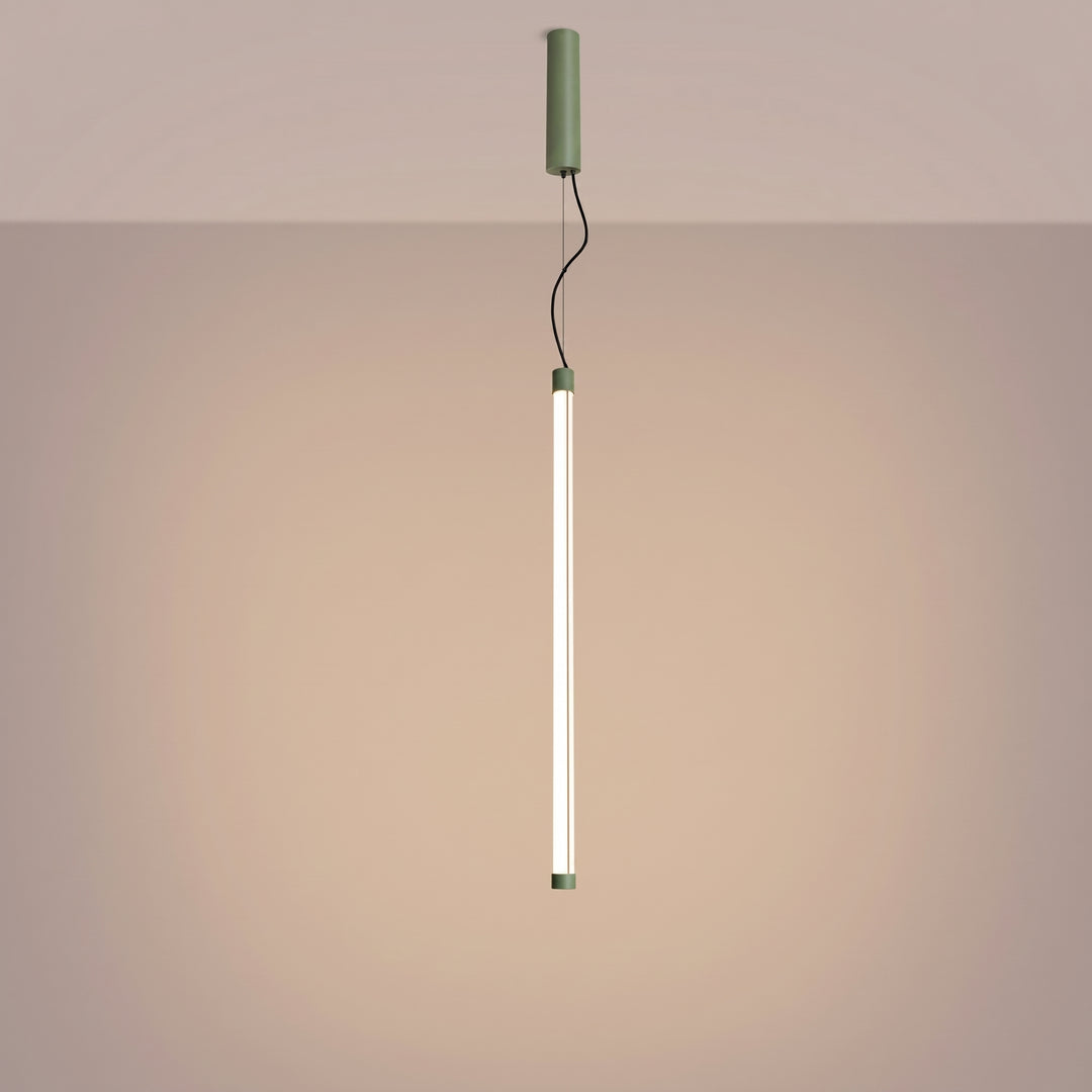 Suspension tube TRANG sauge allumée, suspendue