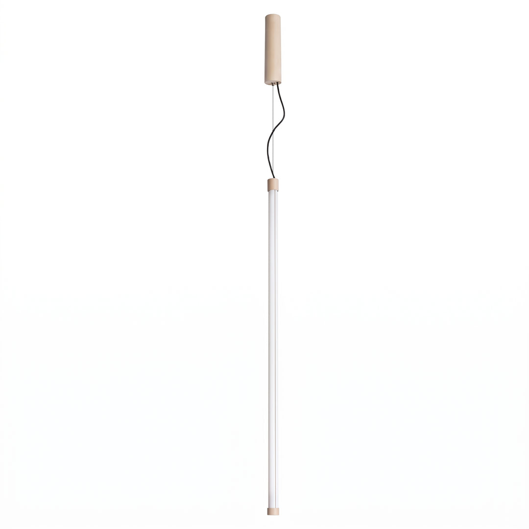 Suspension tube TRANG beige vue d'ensemble