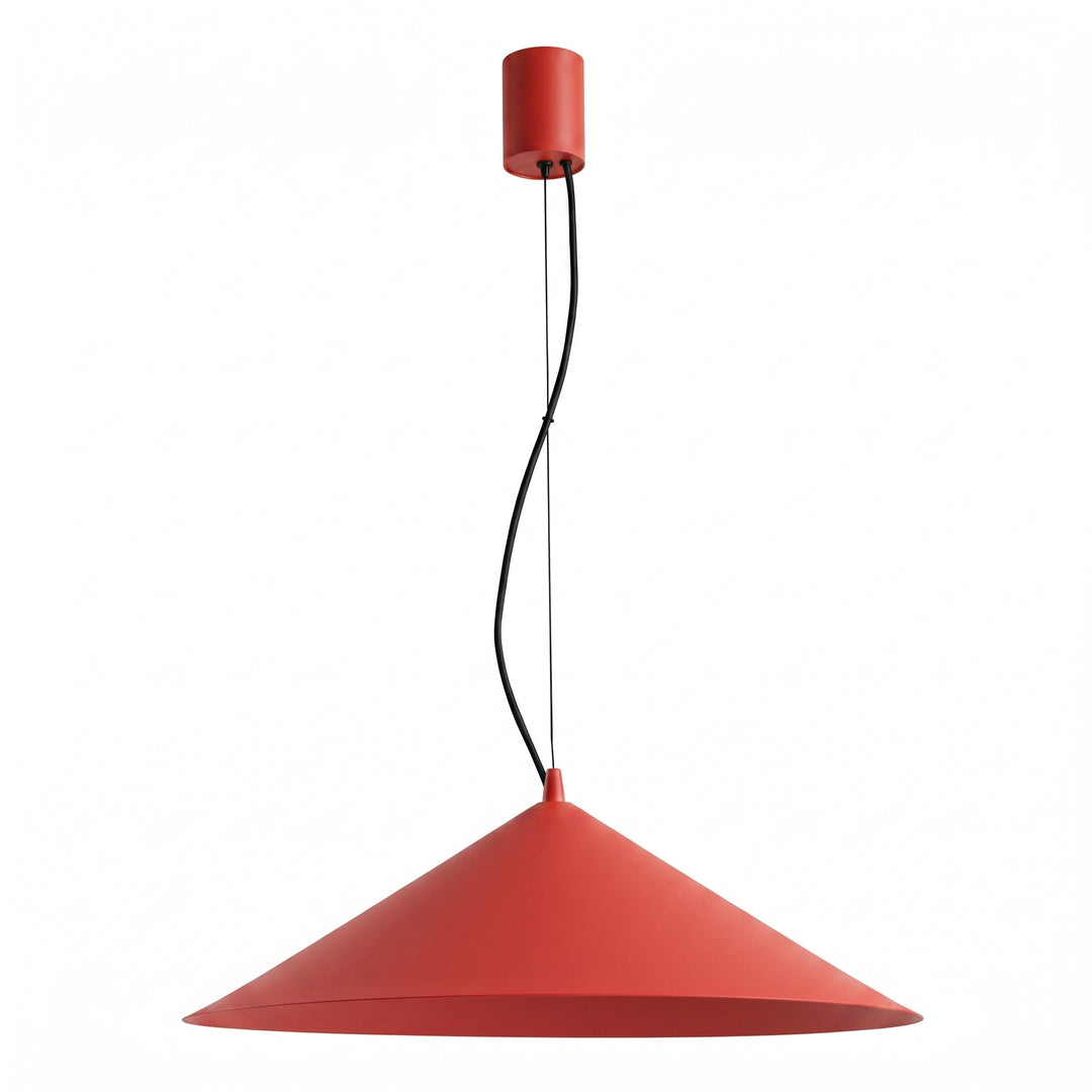 Suspension FINT rouge vue d'ensemble
