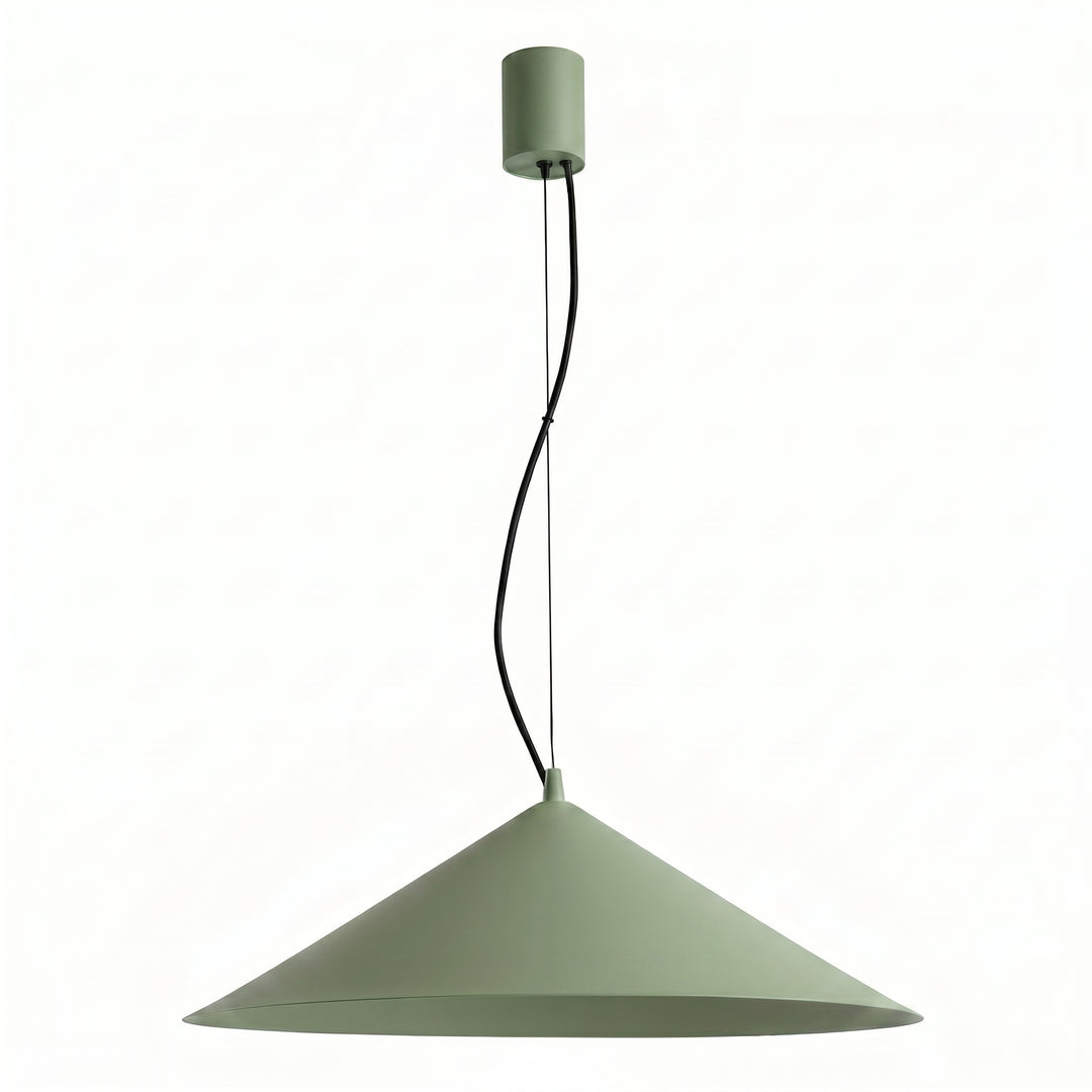 Suspension FINT vert olive vue d'ensemble