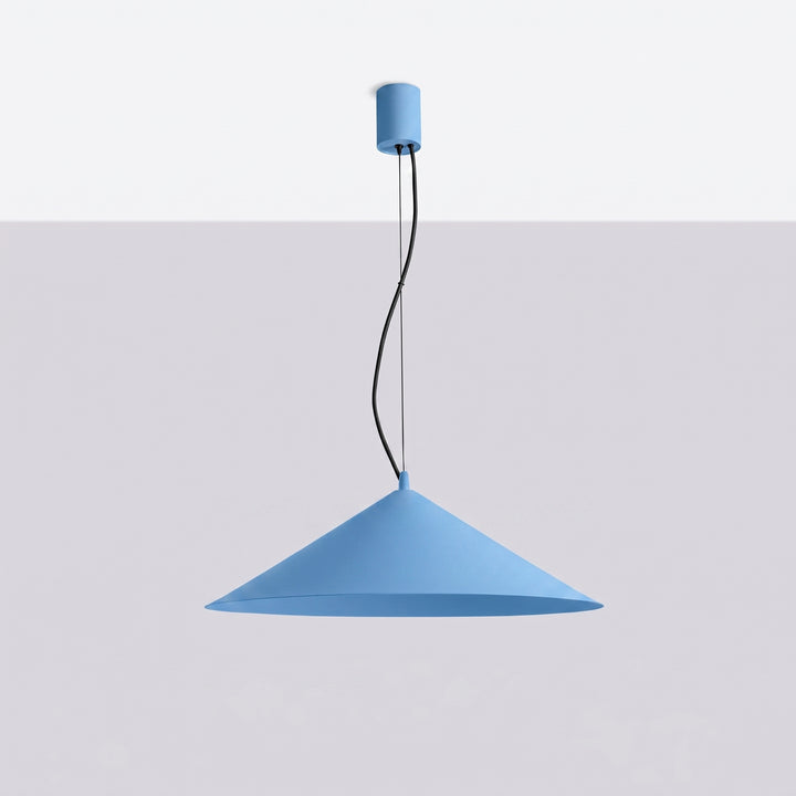 Suspension FINT bleu clair éteinte, suspendue