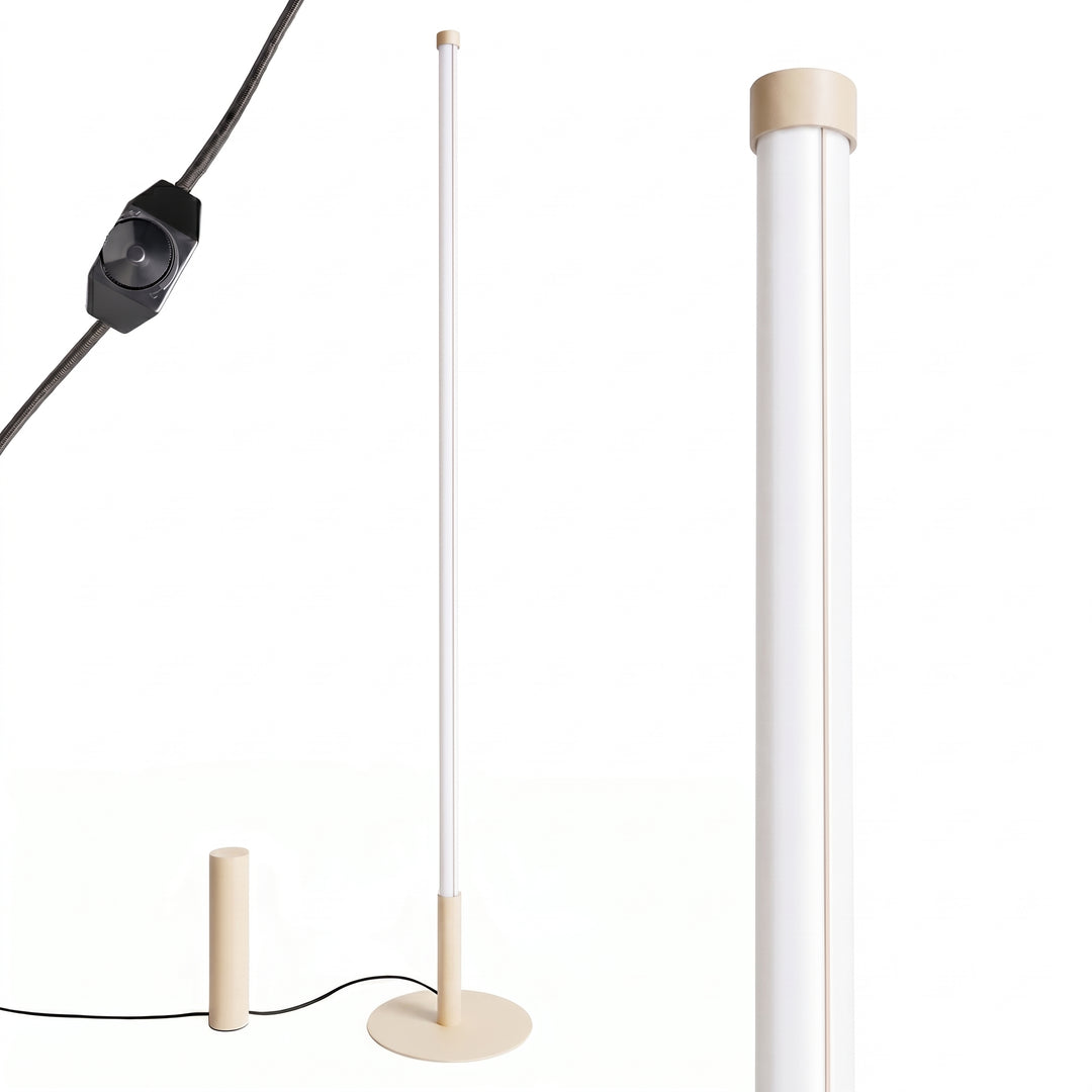 Lampadaire TRANG beige détail du câble