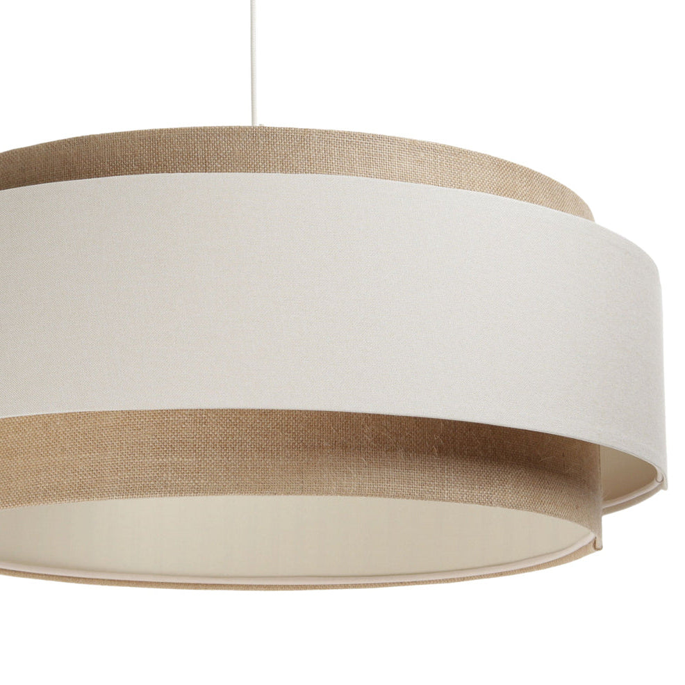 Pendant lamp Doblo BOHO Beige Ø60cm