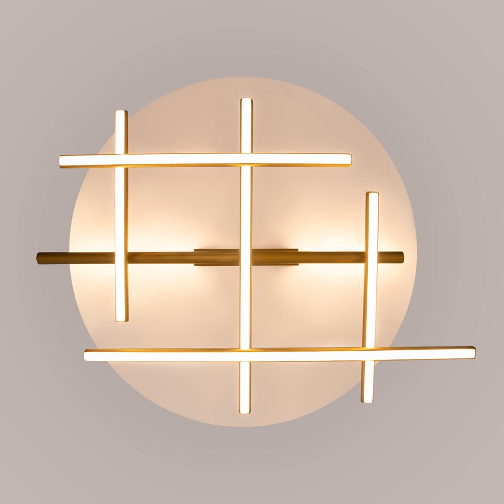 Luminaire Plafonnier | RADIANCE (Branches Dorées)