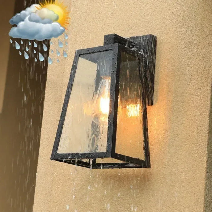 Applique murale exterieur lanterne au style tendance

