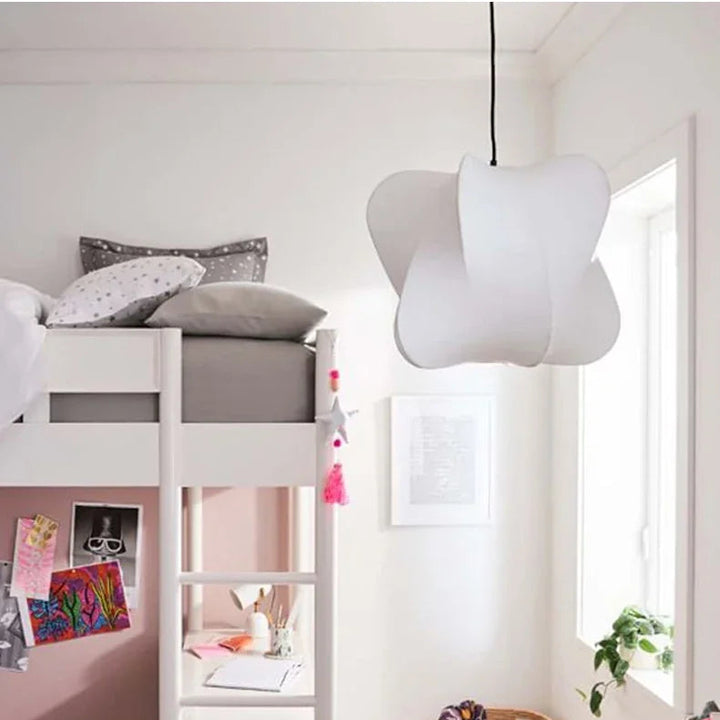 Cirrus Pendant Light Special-shaped Silk Lights Creative Design Wabi Sabi Light for Living Room Dining Room Office Desk Light