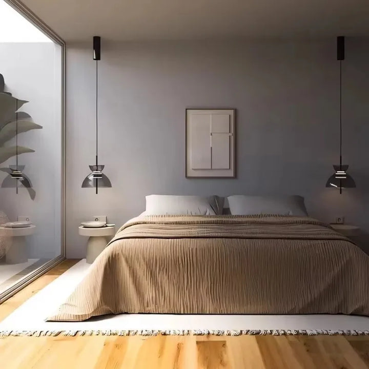 Nordic Glass LED Pendant Light for Restaurant Bedroom Bar Coffee Shop Kitchen Designer Chandelier Home Decor Lusters Lighting Fixtures