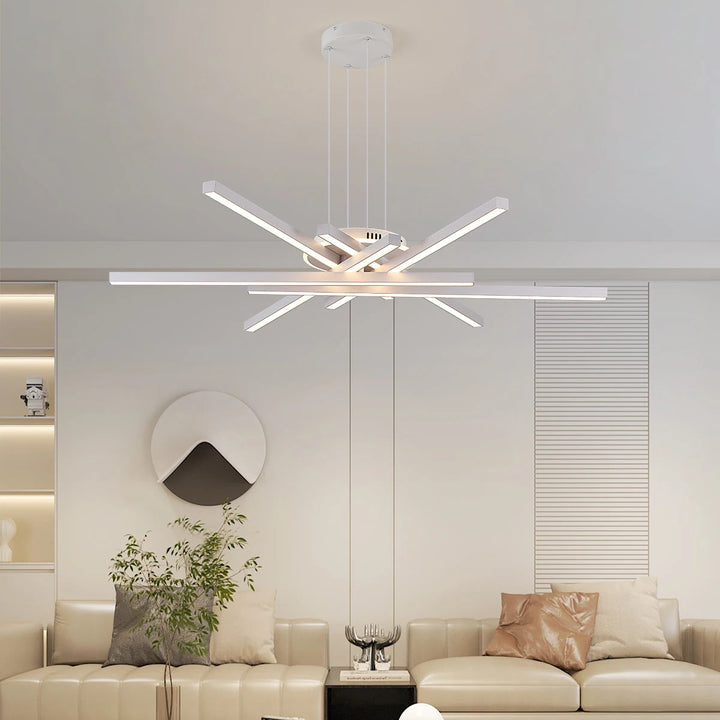Nordic Led Chandelier Golden Black Pendant Lamp for Dining Living Room Table House Home Decor Desk Bar Lighting