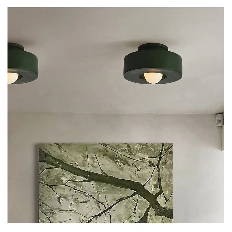 Nordic - Style Ceiling Light for Entryway, Corridor &amp; Balcony - Simple Wabi - Sabi Design for Hallway, Cloakroom, Study &amp; Be