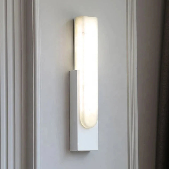 Nordic Modern Wall Lamp Bedroom Bedside Wall Mounted Fixture Sconces Lamps Led Simple Creative Gray Metal Home Decor Light