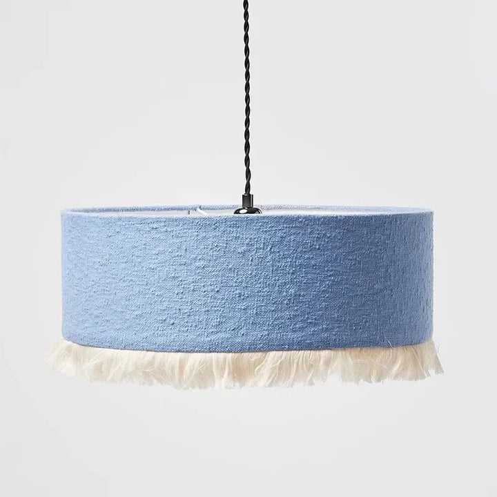 Living Room Bedroom Tassels Hanging Lamp Japan Cloth Pendant Light Vintage Restaurant Shop Chandelier for Mood Light Luster