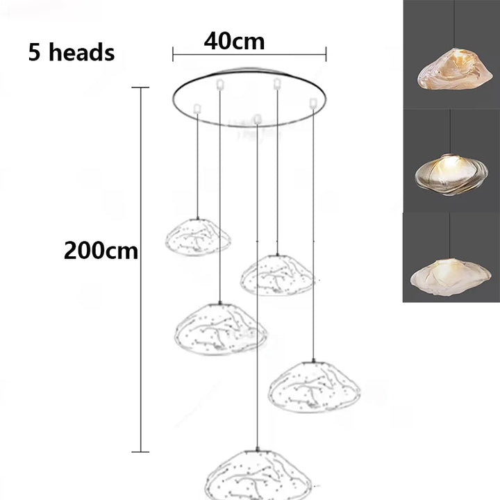 Nordic home decor Chandeliers for dining room luster pendant lights hanging lamps for ceiling Light fixture indoor lighting