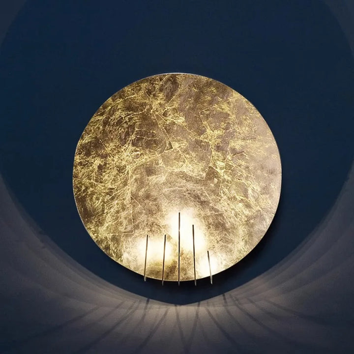 Applique murale style pleine lune pour une ambiance chaleureuse