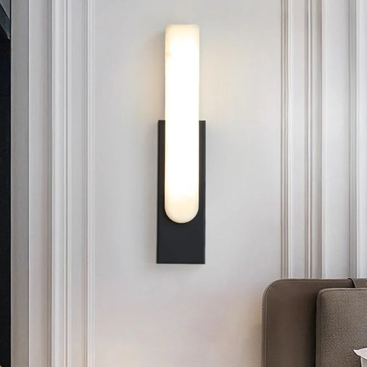 Nordic Modern Wall Lamp Bedroom Bedside Wall Mounted Fixture Sconces Lamps Led Simple Creative Gray Metal Home Decor Light