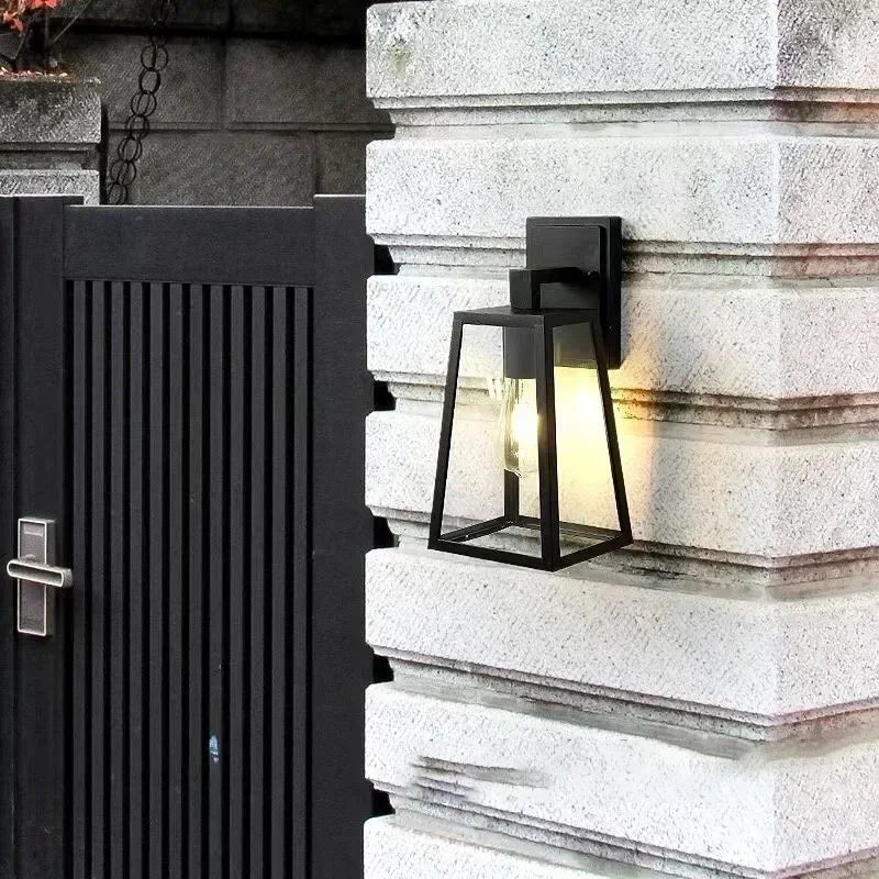 Applique murale exterieur lanterne au style tendance

