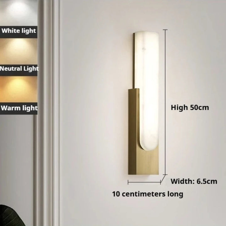 Nordic Modern Wall Lamp Bedroom Bedside Wall Mounted Fixture Sconces Lamps Led Simple Creative Gray Metal Home Decor Light