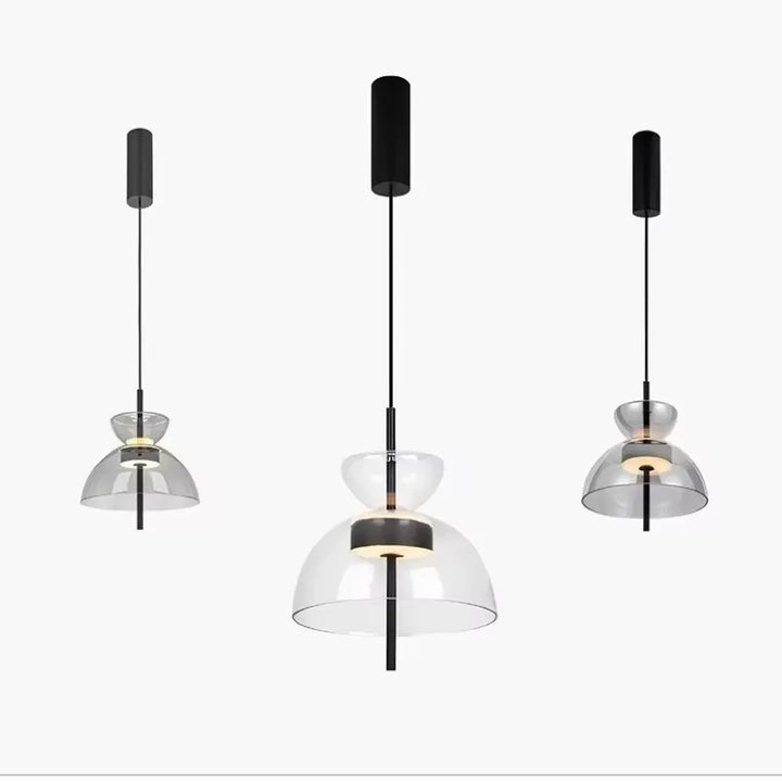 Nordic Glass LED Pendant Light for Restaurant Bedroom Bar Coffee Shop Kitchen Designer Chandelier Home Decor Lusters Lighting Fixtures