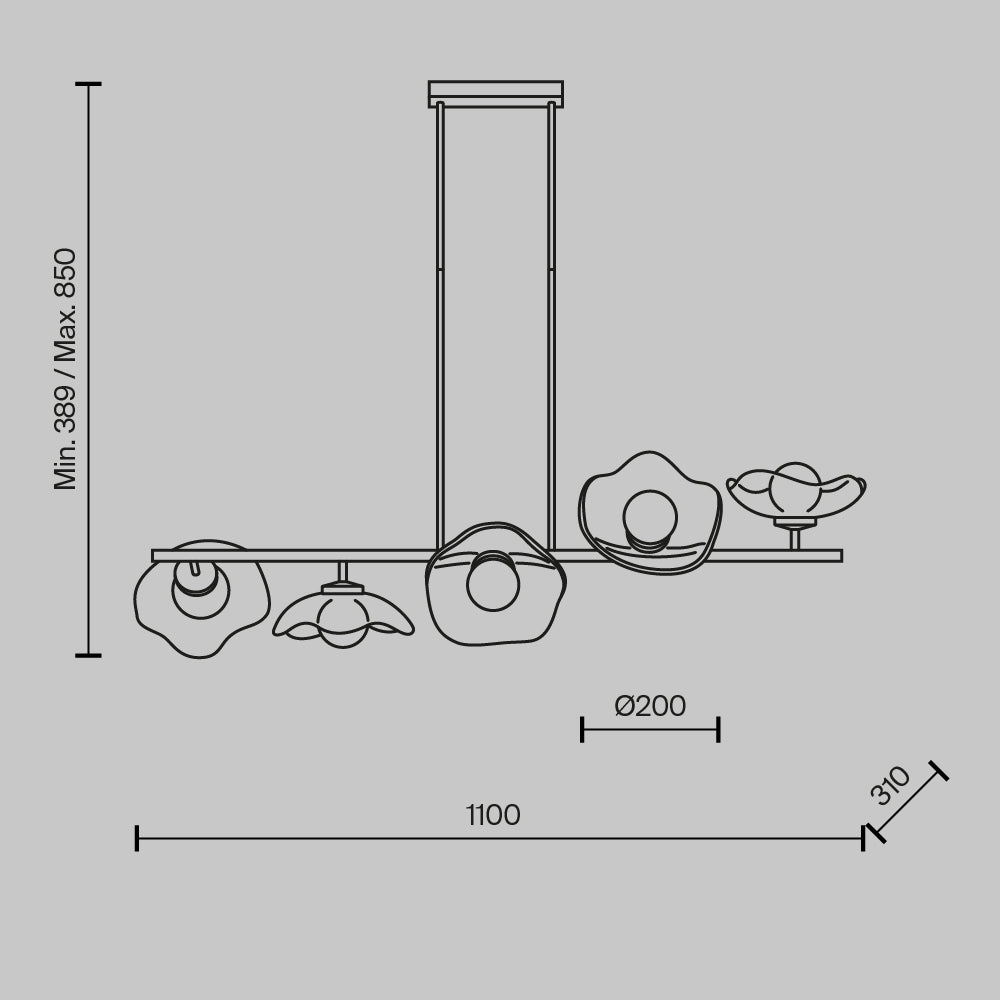 Suspension Luminaire | MIRACLE (Linéaire)