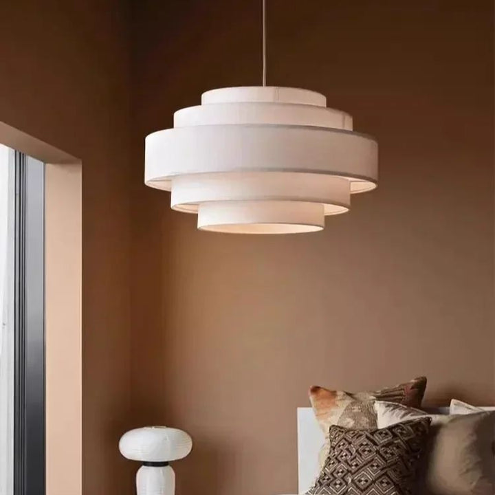 Suspension design en tissu à étages concentriques