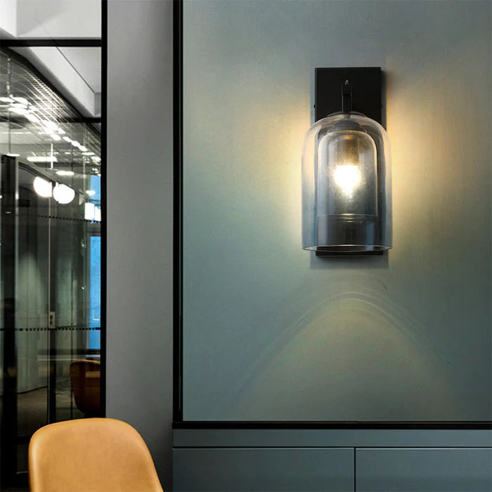 ADELIER Modern Art Glass Wall Lamps Creative Loft Lighting Fixtures for Living Room Bedroom Aisle Staircase Bedside Decor Wall sconce