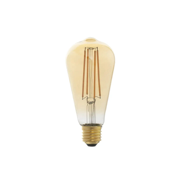 Ampoule filament E27 Classique de Faro Barcelona, Décorative ST64, Ambrée 5 W 2700 K IRC 90