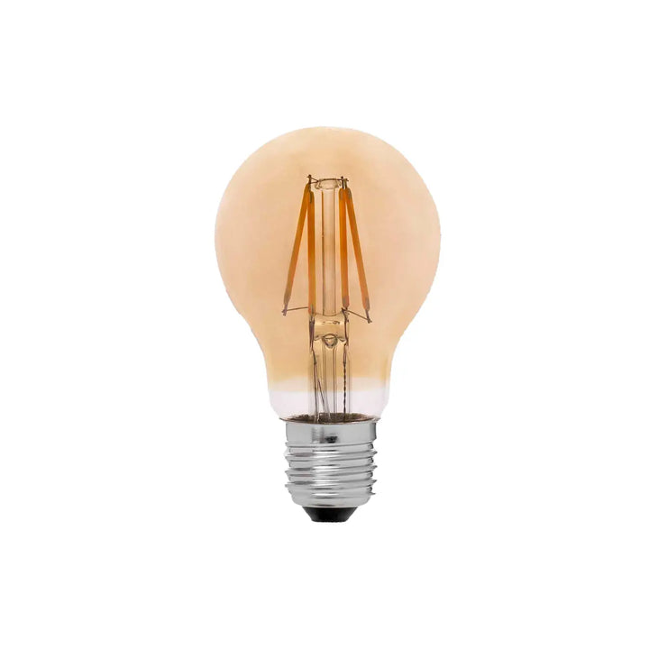 Ampoule filament E27 Classique de Faro Barcelona, Standard A60, Ambrée 5 W 2200 K