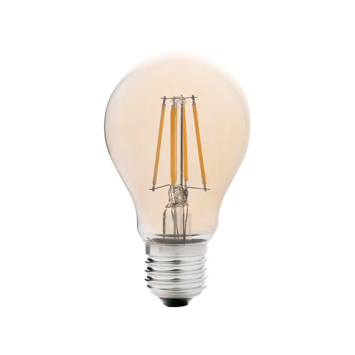 Ampoule filament E27 Classique de Faro Barcelona, Standard A60, Ambrée 4 W 2200 K