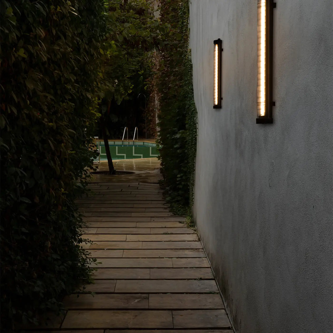 Applique Scuba Louver de Faro Barcelona en situation