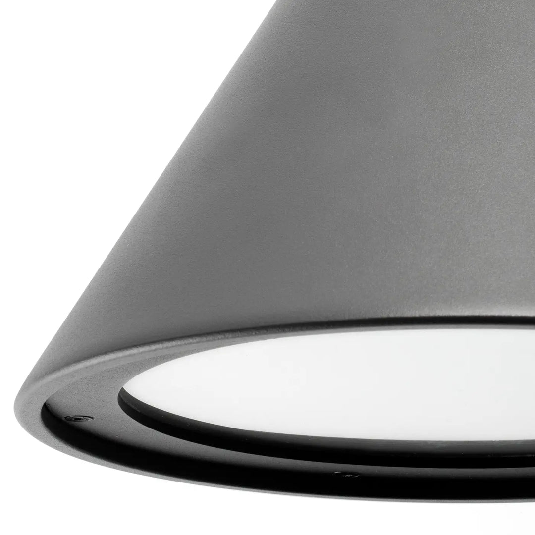 Détail de l'applique Pals gris foncé